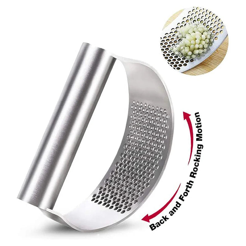 PGY Knoblauchpresse mit gebogener Pressfläche