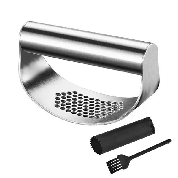 PGY Knoblauchpresse mit gebogener Pressfläche