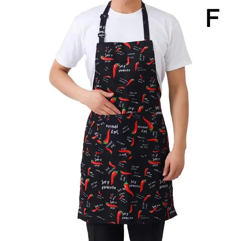 Küchenschürze mit zwei Taschen