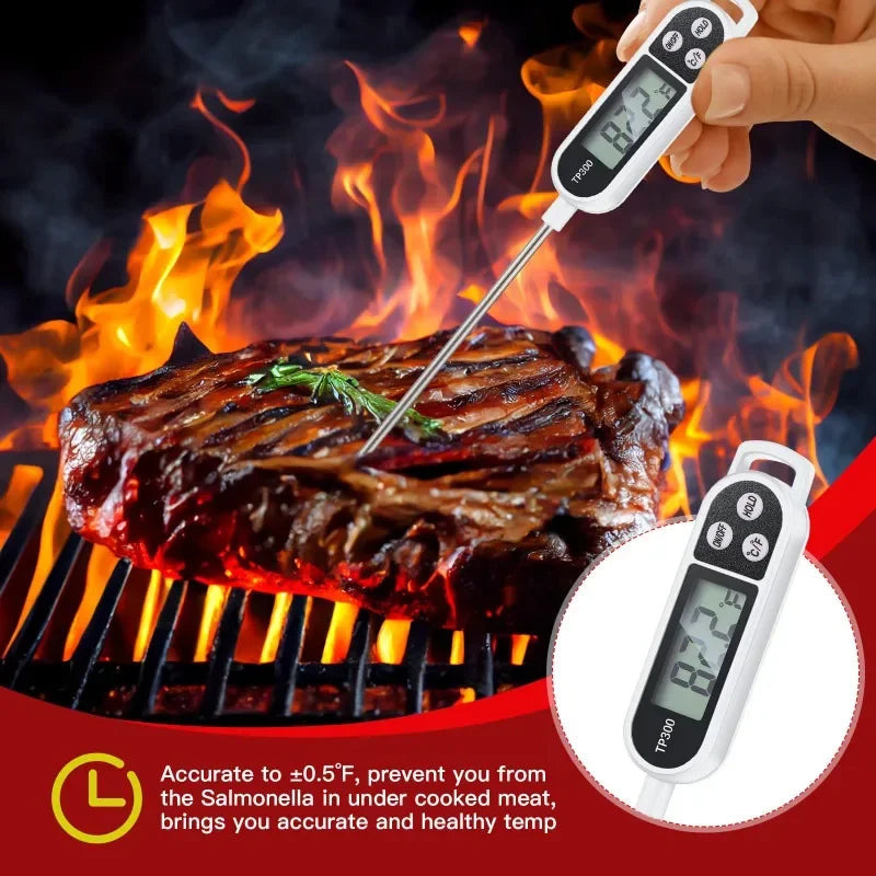 Digitales Küchenthermometer mit LCD-Anzeige