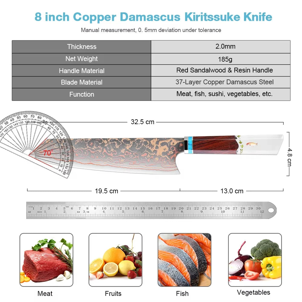 XITUO Kiritsuke-Kochmesser