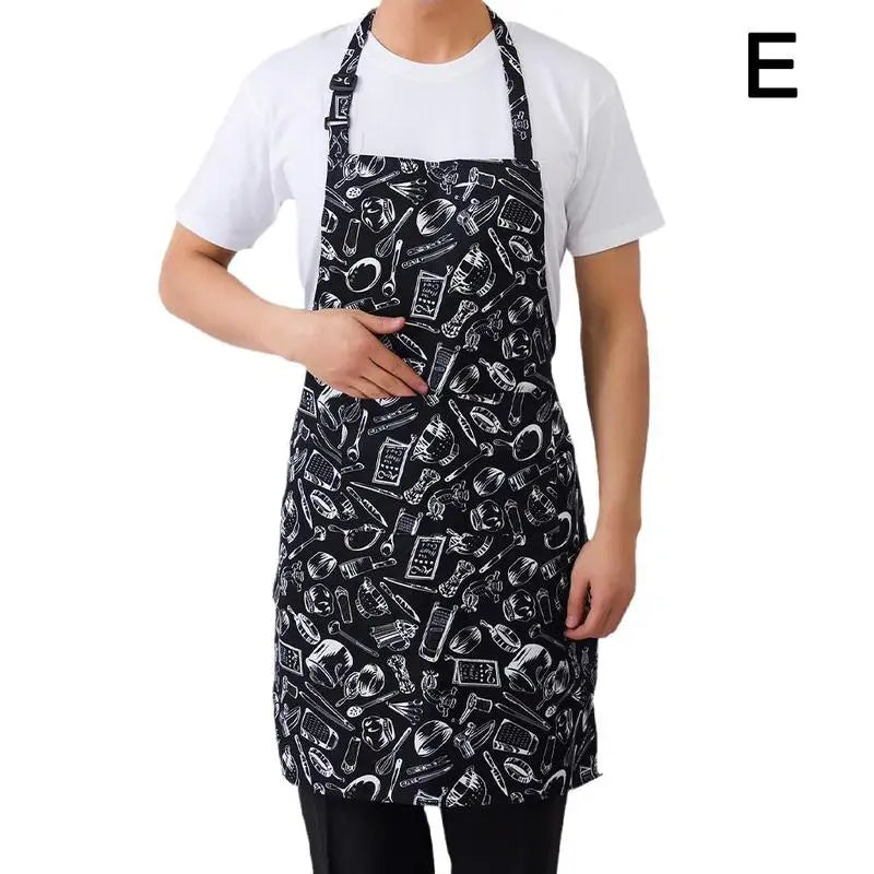 Küchenschürze mit zwei Taschen