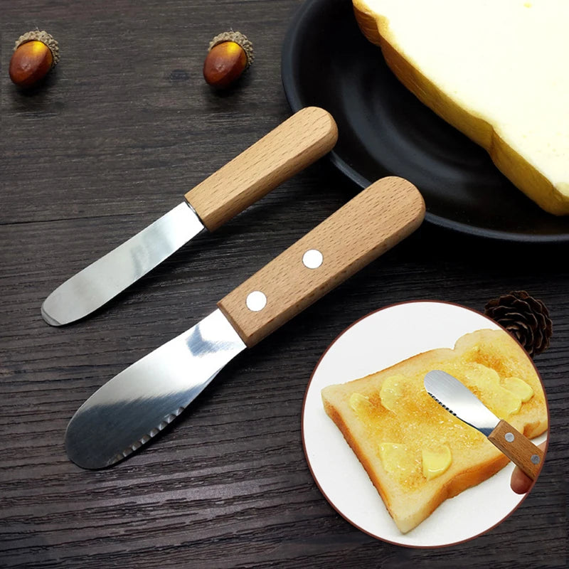 Stookits Butterstreicher mit Holzgriff
