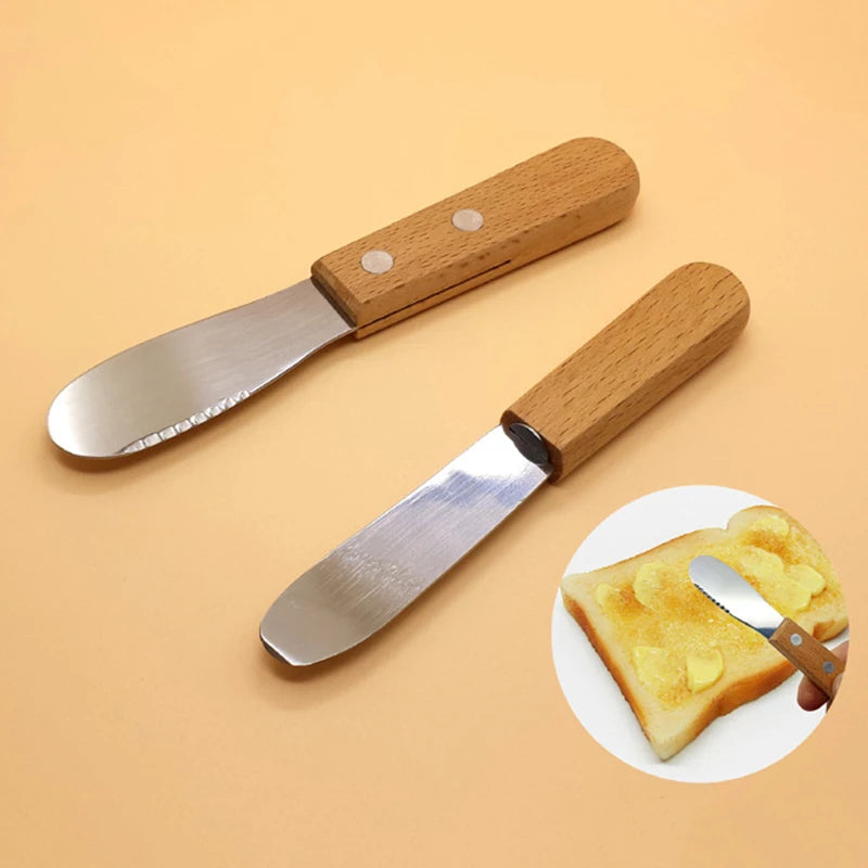 Stookits Butterstreicher mit Holzgriff